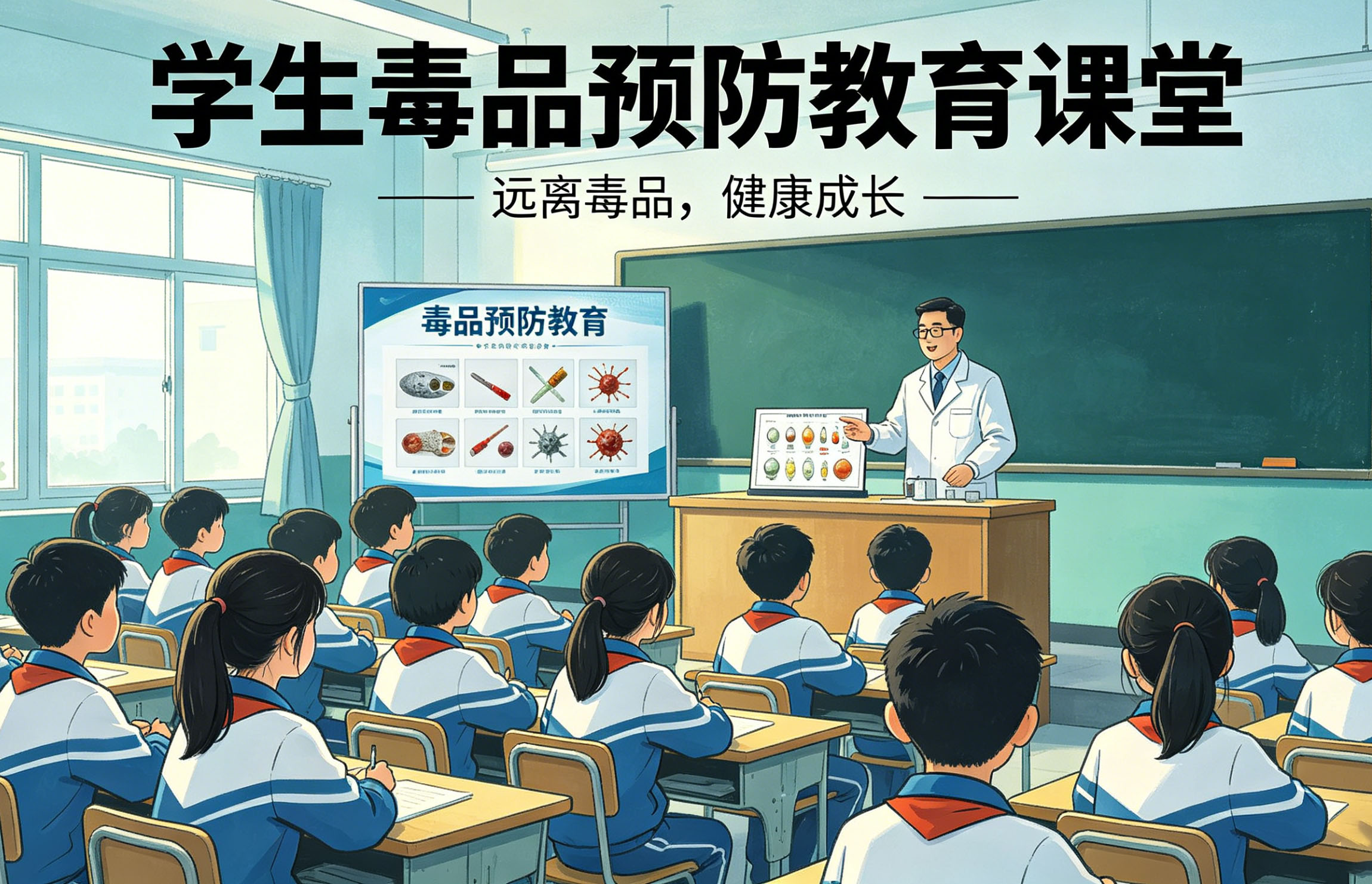 走进禁毒教育基地　筑牢青春防毒防线